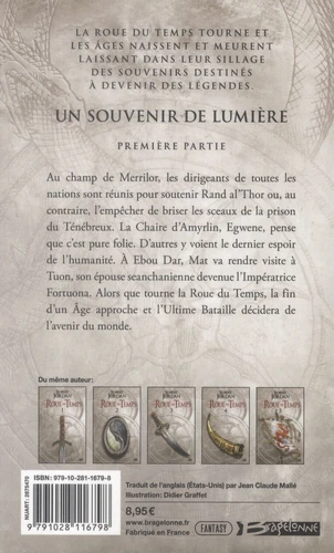 Un Souvenir De Lumiere,1 (la Roue Du Temps,27)