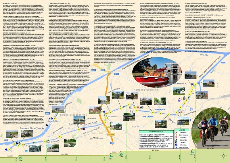 Carte balade Canal du Centre FR