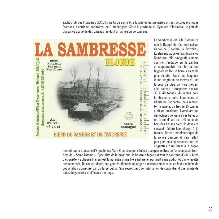 La Sambre belge - Première rivière canalisée