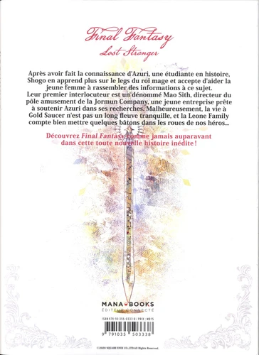 Final Fantasy Lost Stranger Tome 9