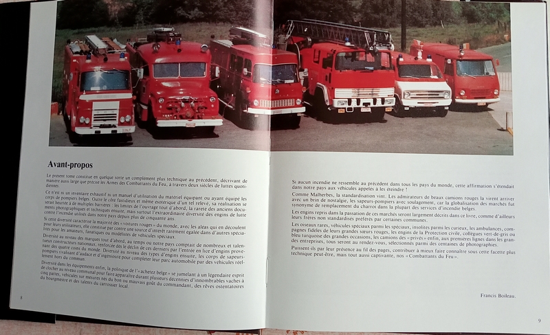 Les combattants du feu - Les véhicules de secours en Belgique Tome II
