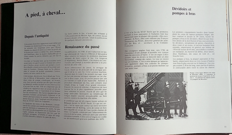 Les combattants du feu - Les véhicules de secours en Belgique Tome II