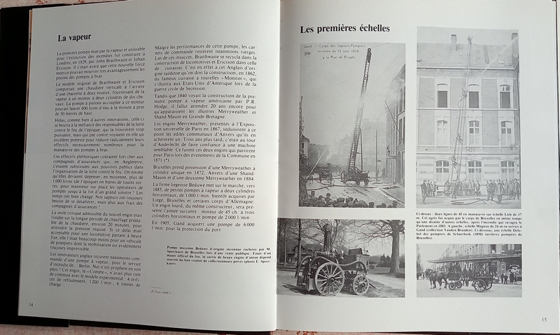 Les combattants du feu - Les véhicules de secours en Belgique Tome II