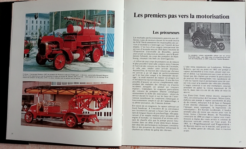 Les combattants du feu - Les véhicules de secours en Belgique Tome II
