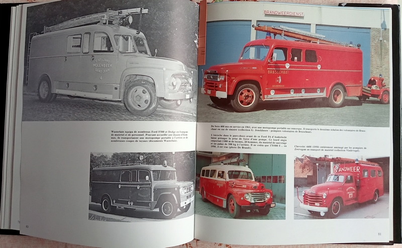 Les combattants du feu - Les véhicules de secours en Belgique Tome II