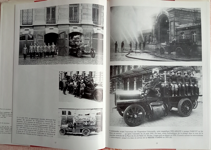 Voitures de pompiers à Bruxelles