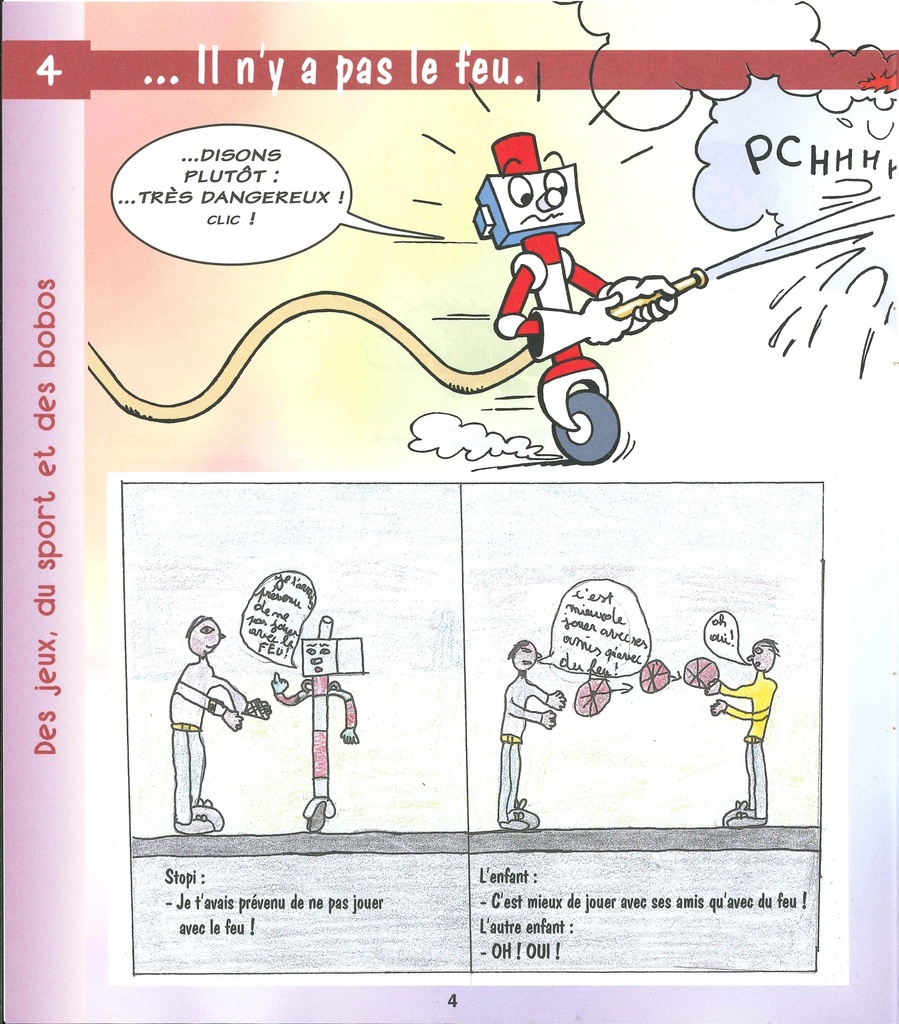 DES JEUX, DU SPORT ET DES BOBOS - Cahier n°3