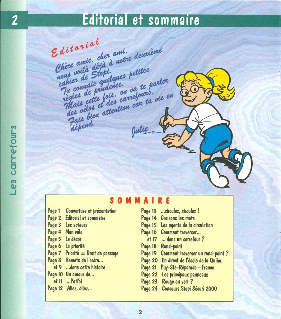 Les carrefours - Cahier n°2