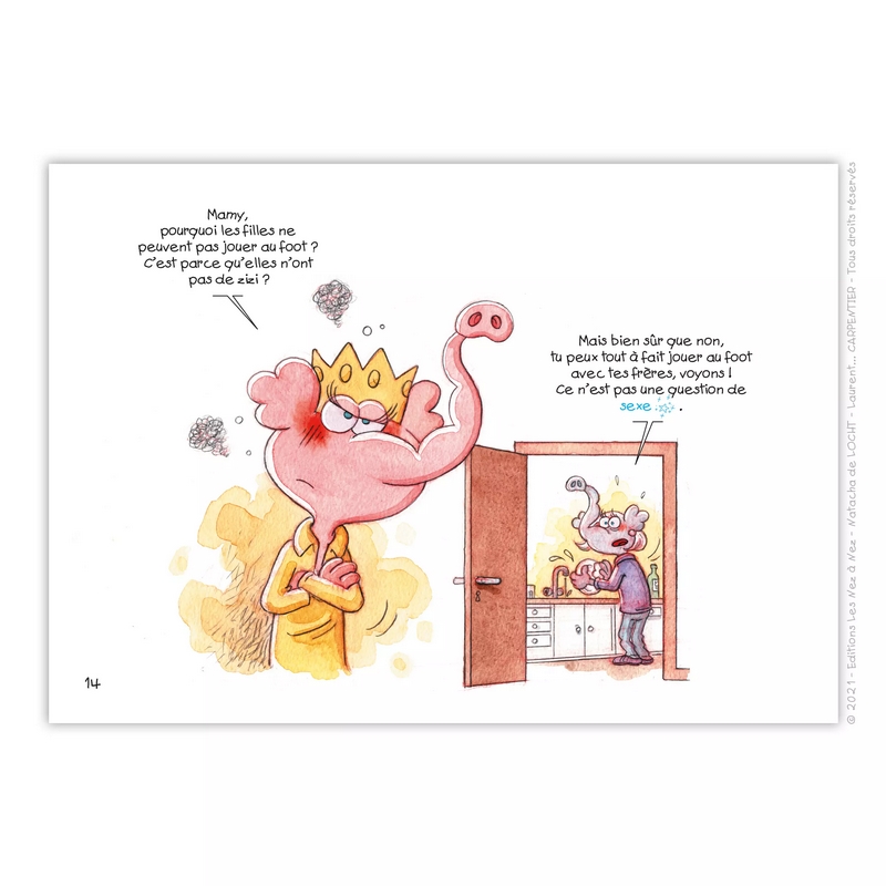 Eléphantine veut tout savoir sur sa zézette - Tome 1