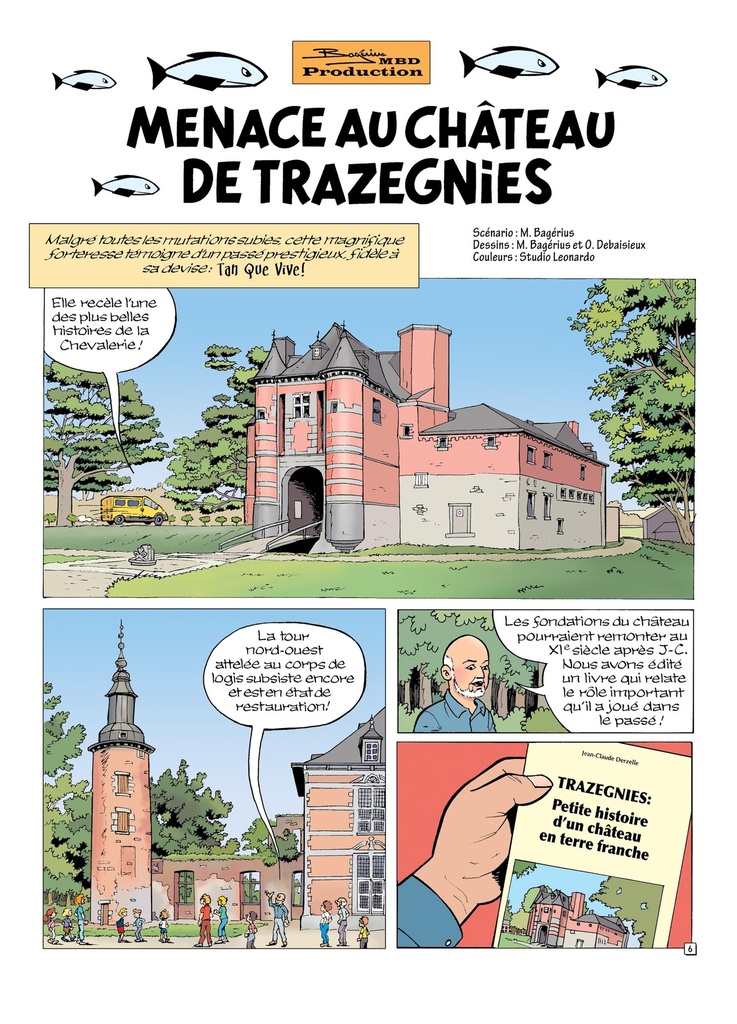 Menace au château de Trazegnies