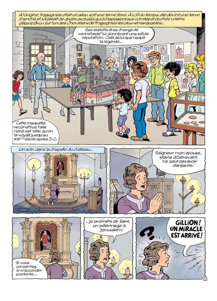 Menace au château de Trazegnies