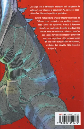 Kaiju N 8 Tome 1 by Naoya Matsumoto Mass Market Paperback | Indigo Chapters