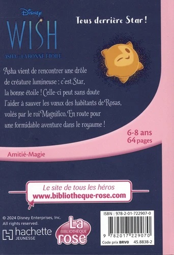 Wish asha et bonne étoile Tome 1