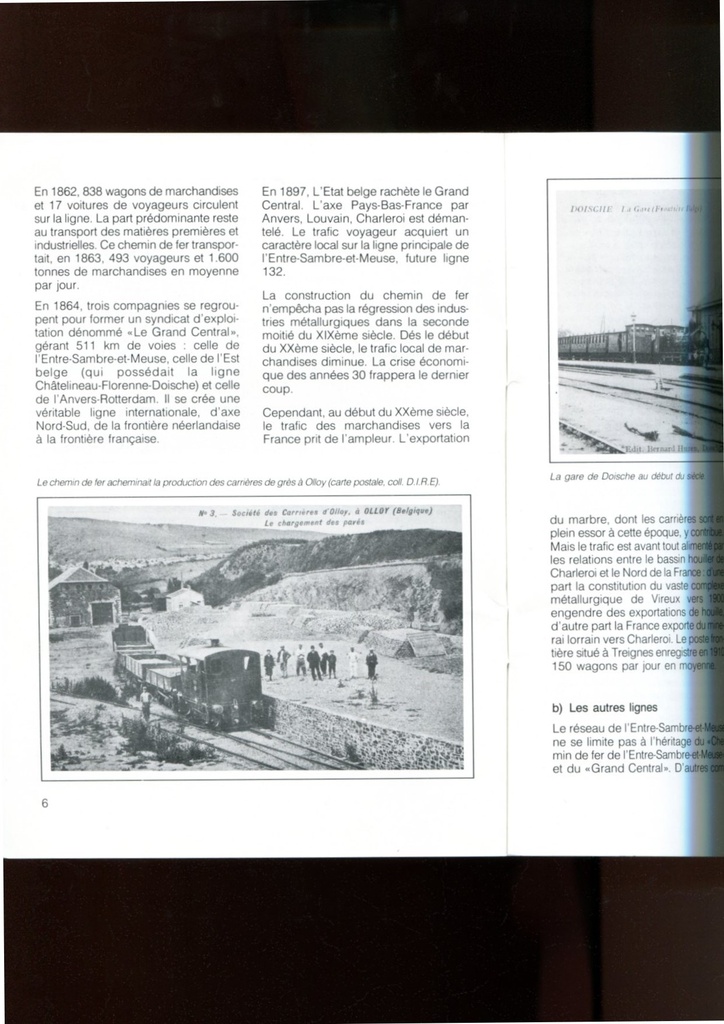 Itinéraires des gares rurales
