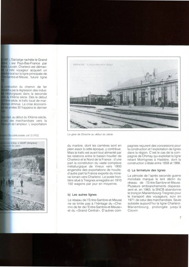 Itinéraires des gares rurales