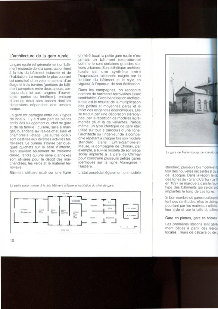 Itinéraires des gares rurales