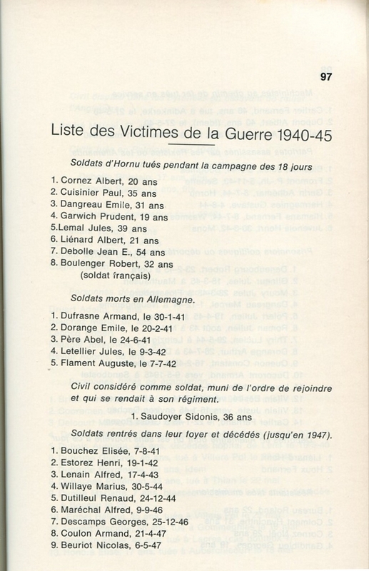 Histoire de Hornu