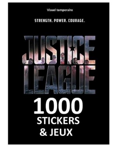 Justice League 1000 stickers