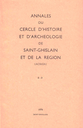 Annales du Cercle d'Histoire et d'Archéologie de Saint-Ghislain et de la région - Tome I-3