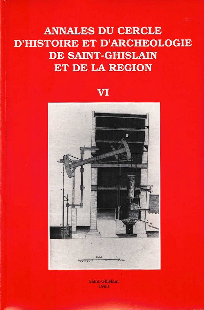 Annales du Cercle d'Histoire et d'Archéologie de Saint-Ghislain et de la région - Tome VI