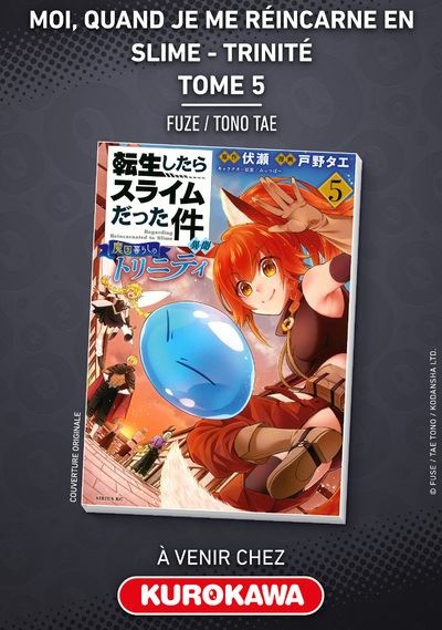 Moi quand je me réincarne en Slime - Trinite Tome 5