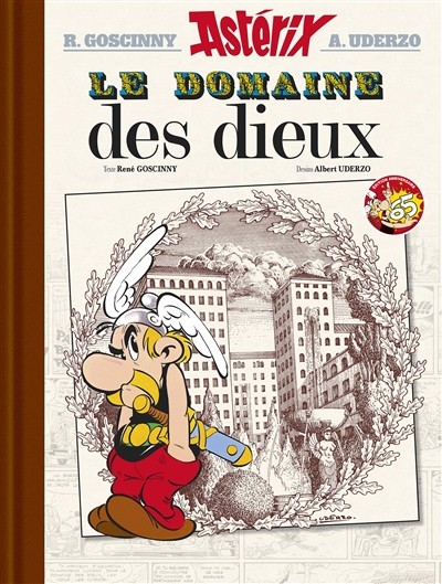 Astérix  - Le domaine des dieux - Edition de luxe 65 ans ASTERIX - Tome 17