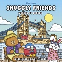 Snuggly friends - voyage en Europe - nina luma - coloriages cosy et mignons - cosy colo