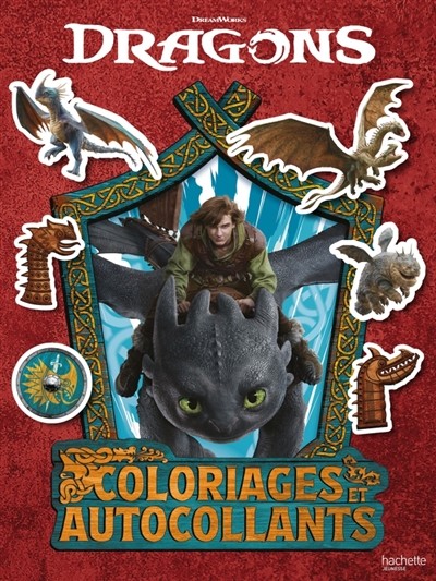 Dragons (film) - coloriages et autocollants