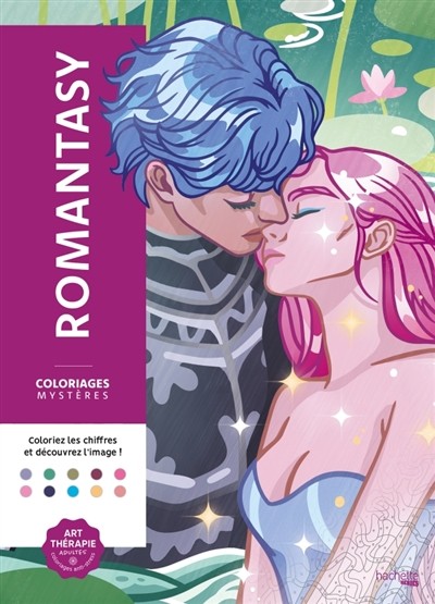 Coloriages mystères - romantasy