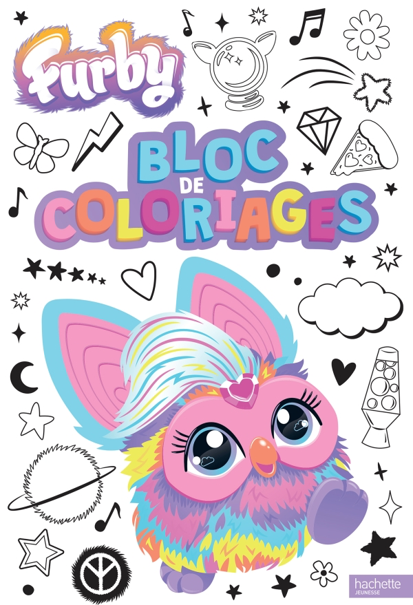 Furby - bloc de coloriages