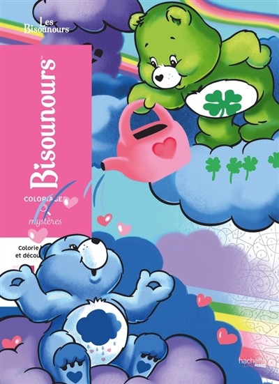 Coloriages mystères - bisounours