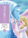 Coloriages mystères Disney - chevaux