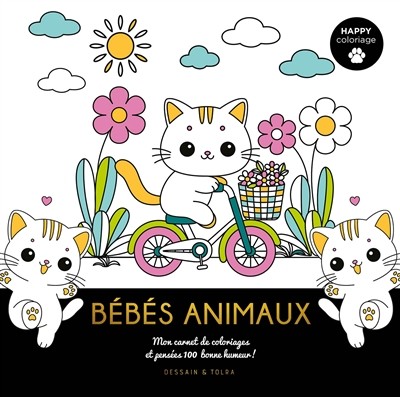 Happy coloriage bébés animaux
