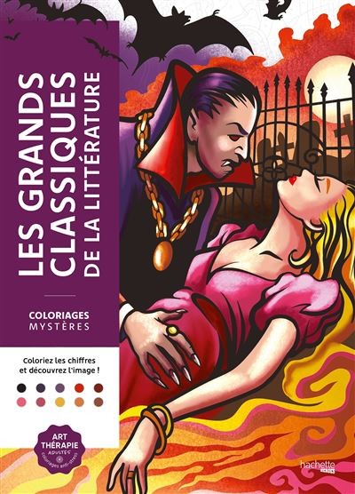 Coloriages mystères - les grands classiques de la littérature