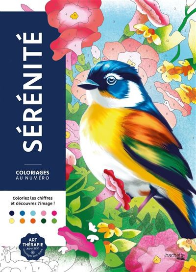 Coloriages au numéro - sérénité