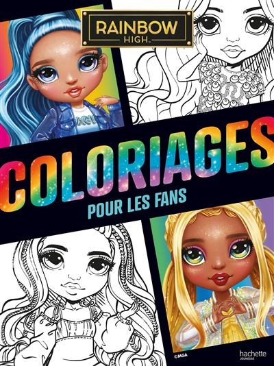 Rainbow high - coloriages pour les fans
