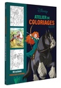 Disney teens - atelier de coloriages - princesses et chevaux