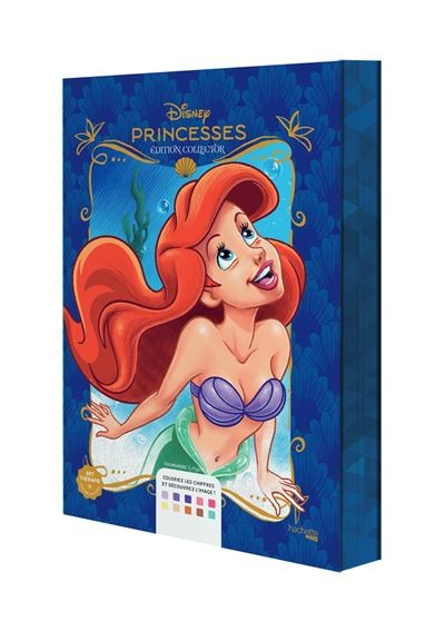 Coloriages mystères Disney collector - princesses