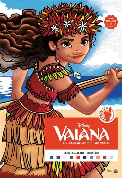 Coloriages mystères Disney - special film : Vaiana