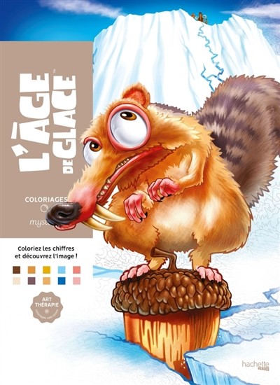 Coloriages mystères - l’Age de glace