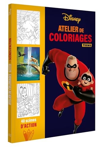 Disney teens - atelier de coloriages - scènes d'action