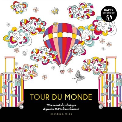 Happy coloriage tour du monde