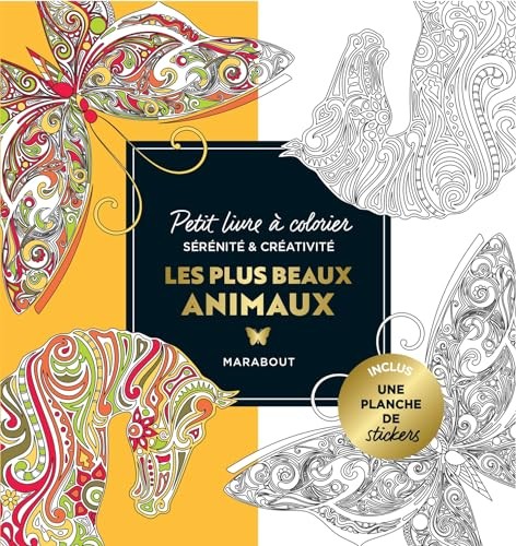 Le petit livre de coloriages - tendres animaux