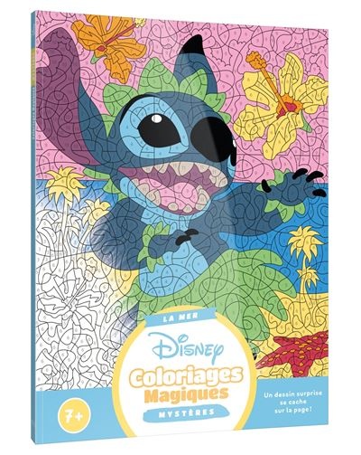 Disney - mes coloriages magiques - mystères (7+) - la mer