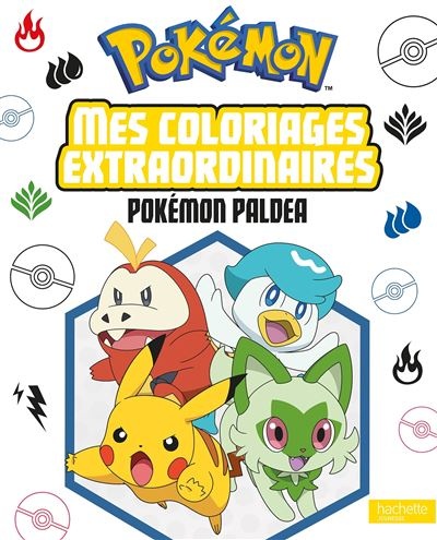 Pokemon - coloriages extraordinaires Paldea