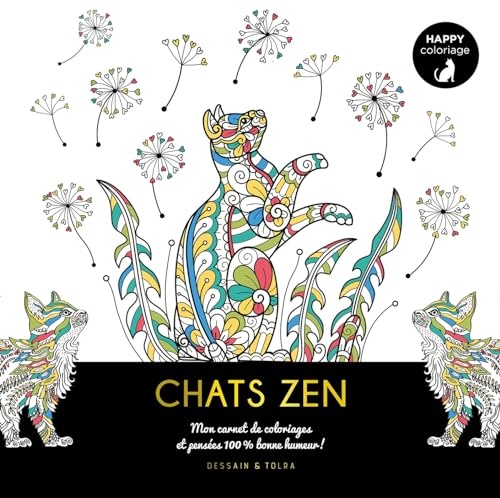 Happy coloriage chats zen