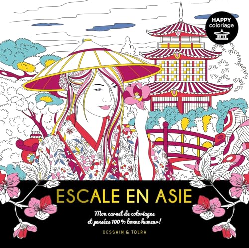 Happy coloriage escale en Asie