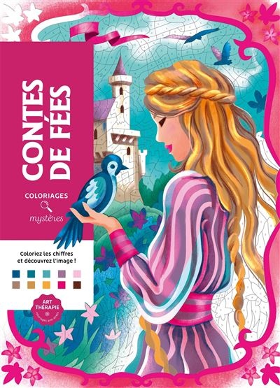 Coloriages mystères - contes de fées