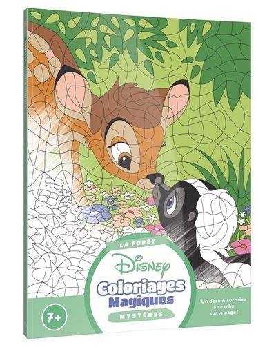 Disney - coloriages magiques - mystères (7+) - la foret