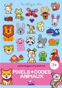 Coloriages mystères pixels et codes animaux